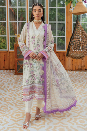 Gulnar - 3 Piece - Embroidered Lawn