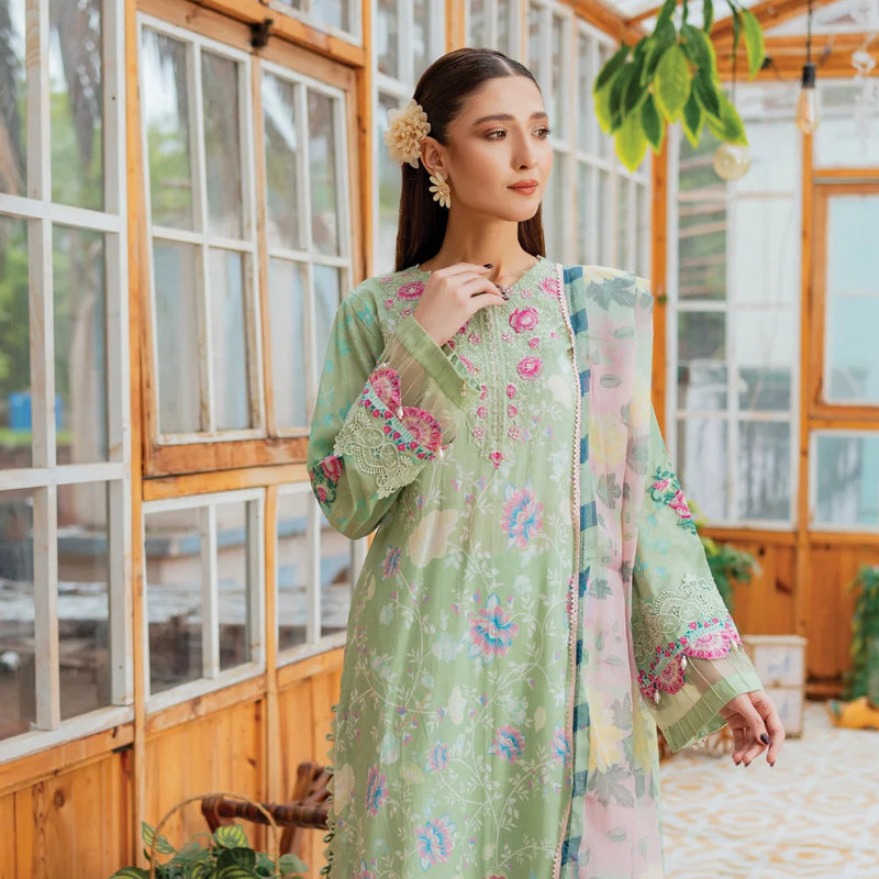Gulzar - 3 Piece - Embroidered Lawn