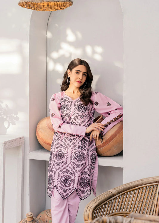 Romanesque co-ord set (lavender)