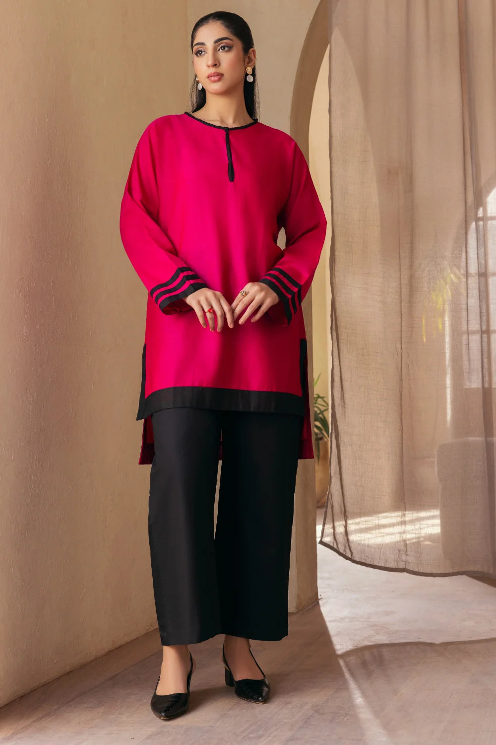 Magenta Pink Shirt - Ghonche Official