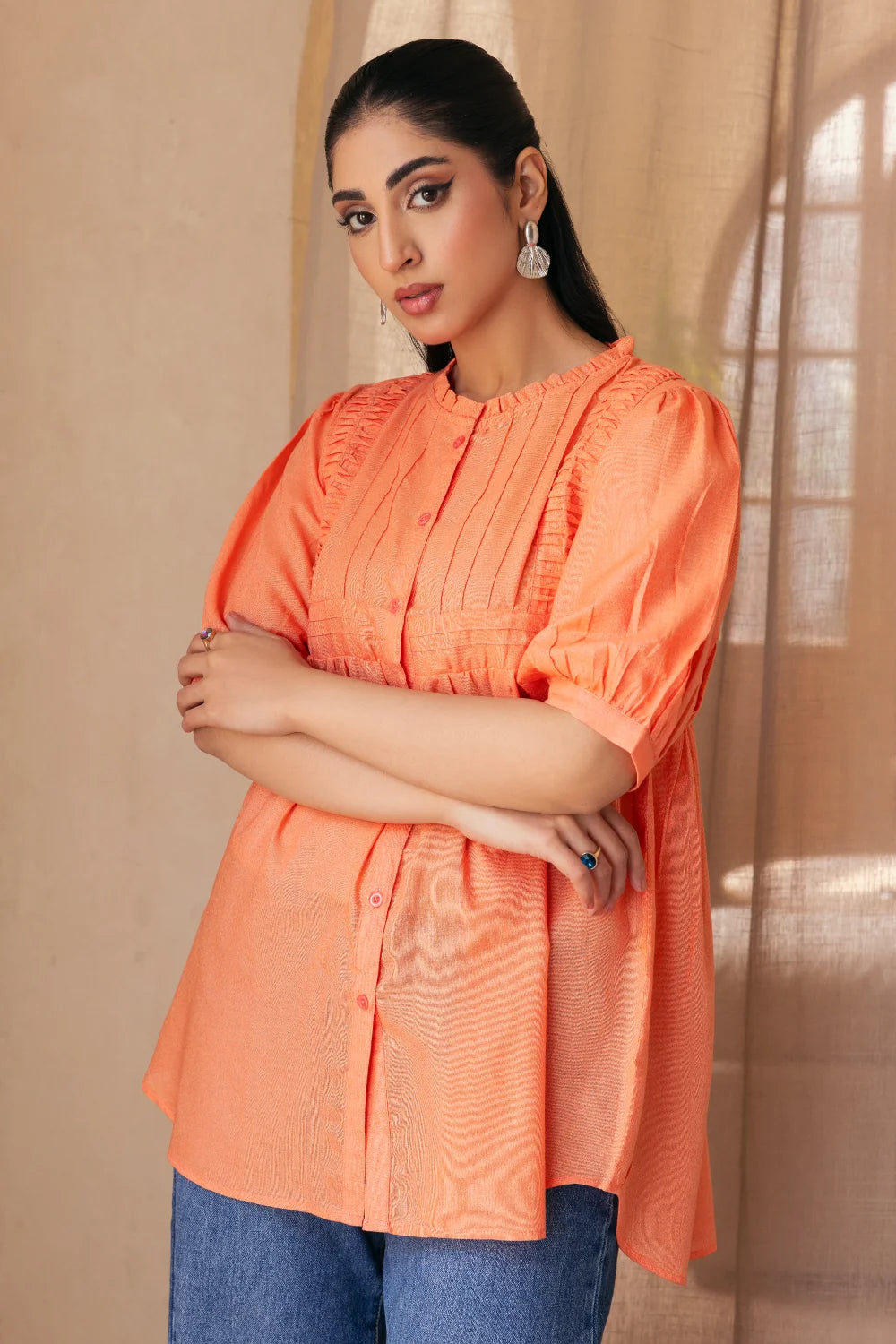 Peach Shirt - Ghonche Official